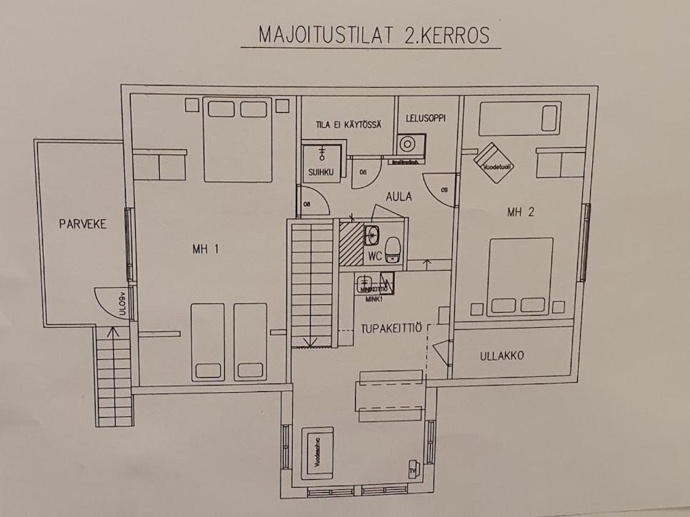 Toivonniemen Kotimajoitus Appartement Paltaniemi Buitenkant foto